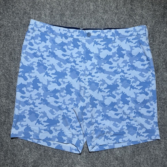 Mizzen+Main Other - Mizzen+Main Helmsman Blue Camo Performance Golf Shorts Men 38x8 " Inseam
